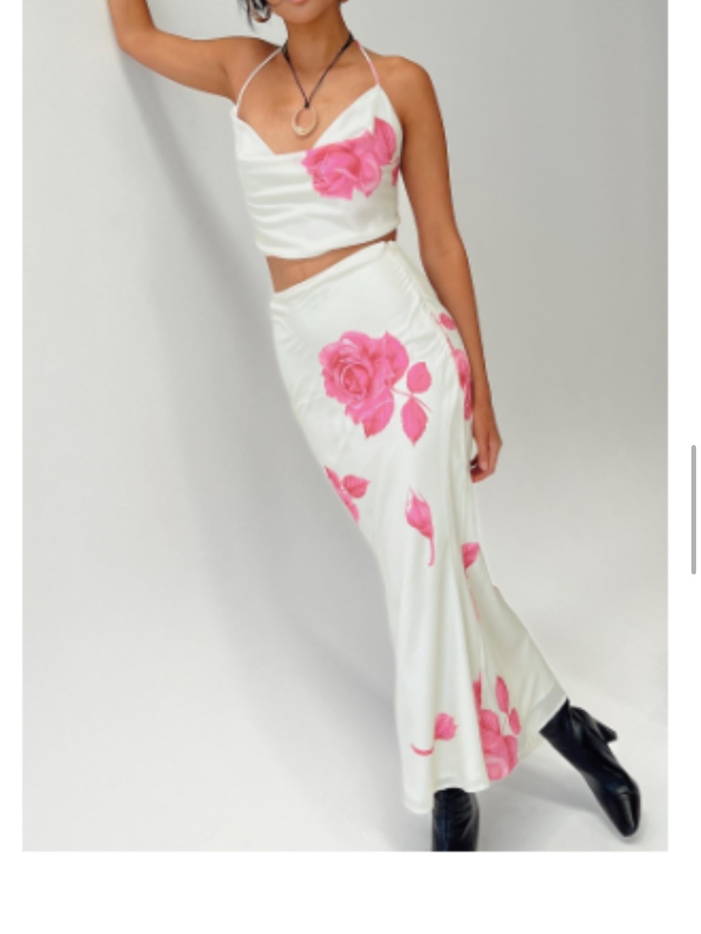 Princess Polly Karalle Set Cream/Pink